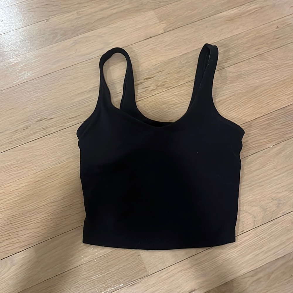 Lululemon black size 0 align tank